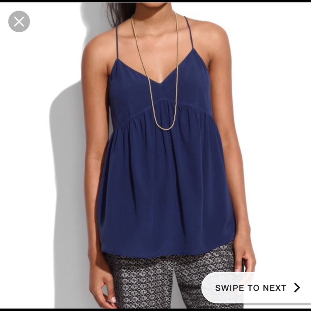 Made well silk Cami in fuscia - large